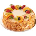 Macedonia Cake With Nibbed Cashews