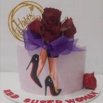 Superwoman Themed Cake