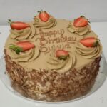 Blackforest in Brown Cake