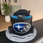 Car Love Themed Cake