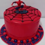Spiderman Squat Pose Cake – A Heroic Delight for Spidey Fans