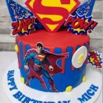 Superman Themed Cake – A Heroic Treat for Your Celebration