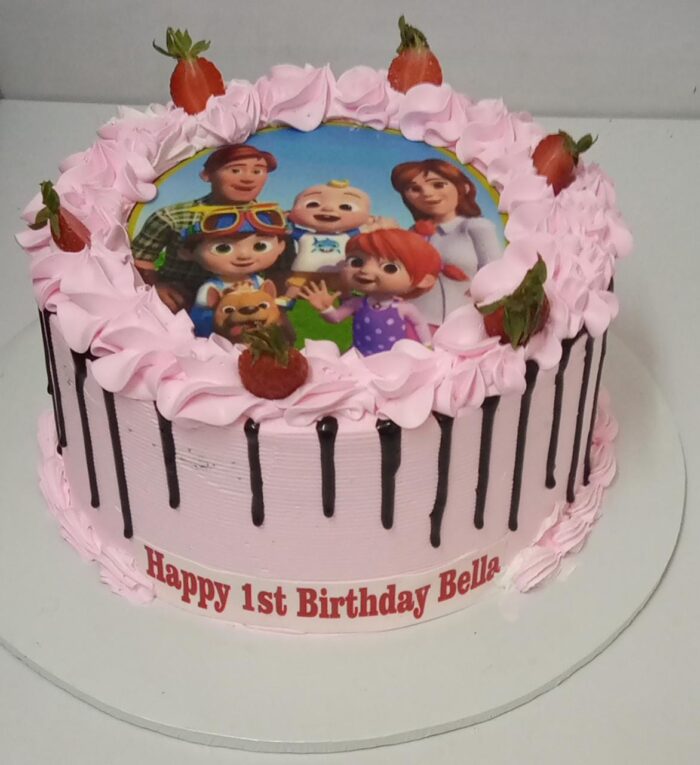 Cocomelon Themed Cake – A5 Edible Print for the Little One