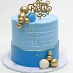 Two Shades Birthday Cake