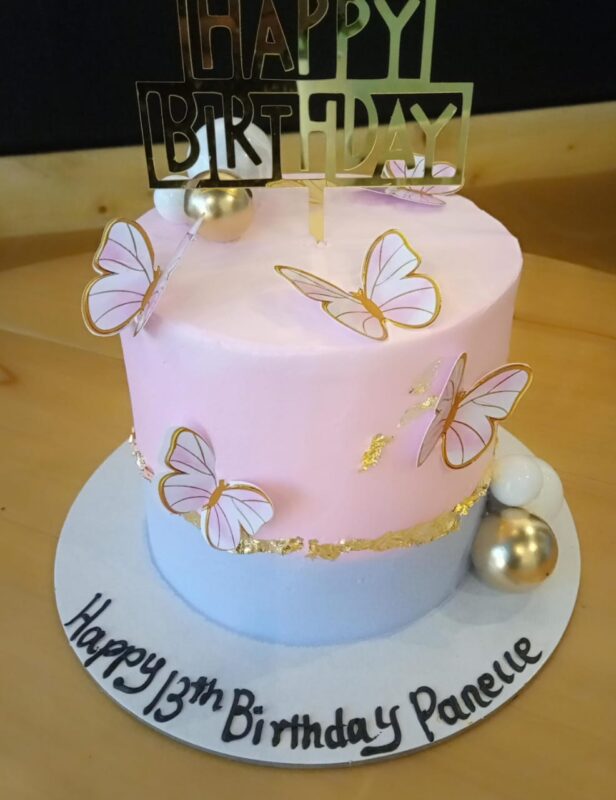 Butterfly Birthday Cake