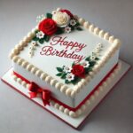 Premium Happy Birthday Fondant Cake